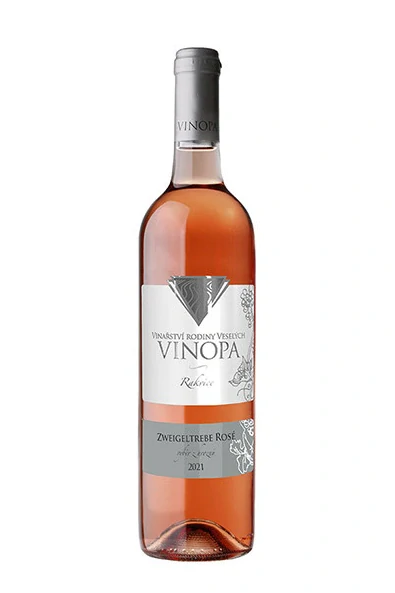 Zweigeltrebe Rosé, 2021, výběr z hroznů, suché, Vinopa, 0,75 l