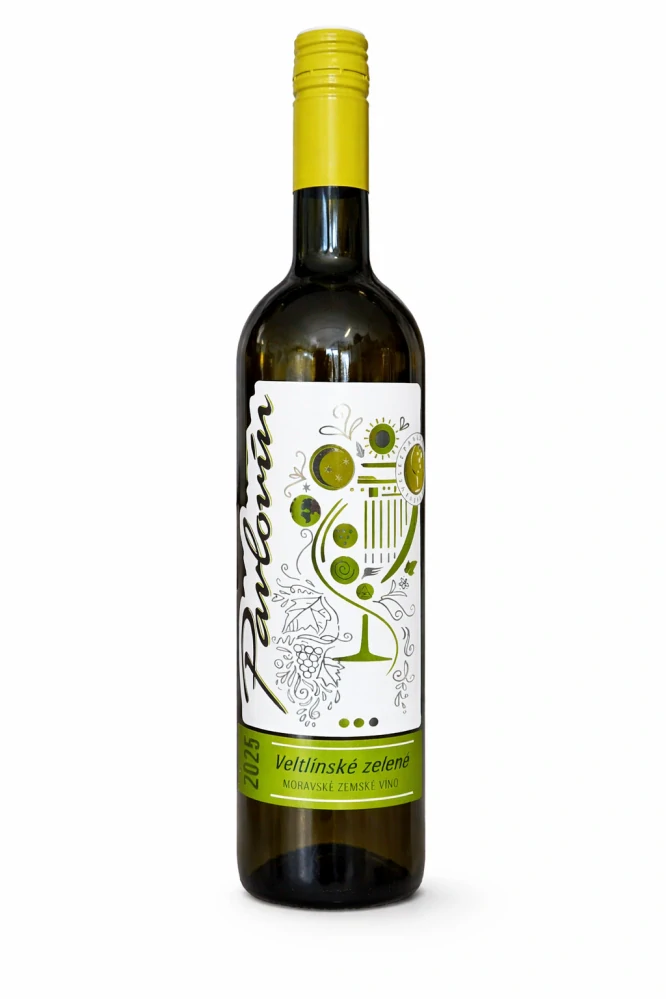 Veltlínské zelené, 2025, MZV, Pavlovín, 0,75l
