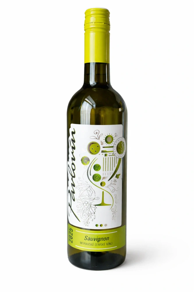 Sauvignon, 2025, zemské, polosuché, Pavlovín, 0,75l