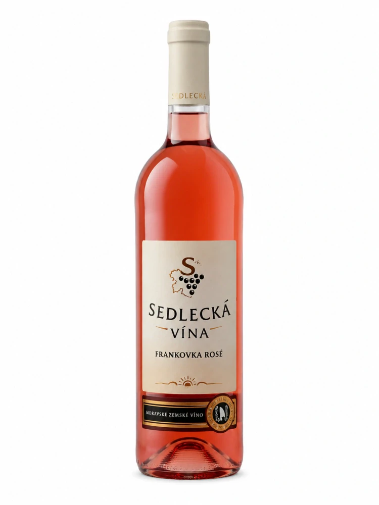 Frankovka rosé, 2024, MZV, suché, Sedlec, 0,75l