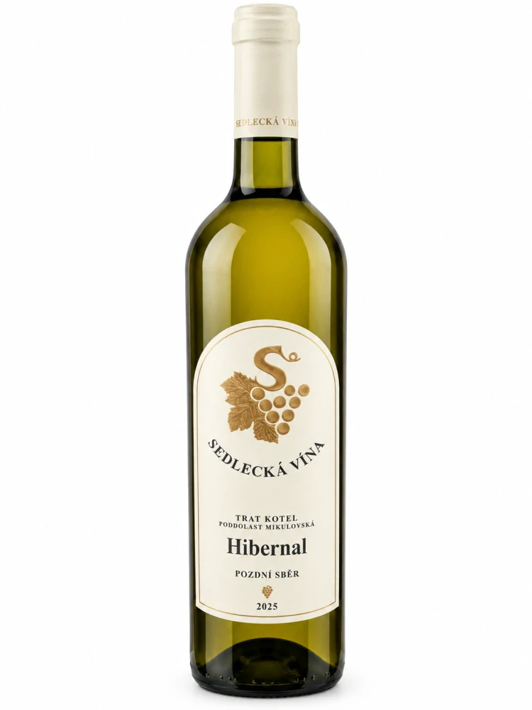 Hibernal, 2025, pozdní sběr, polosuché, Sedlec, 0,75l