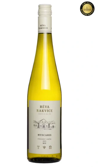 Muscaris, BIO, 2023, pozdní sběr, polosuché, Réva Rakvice, 0,75l