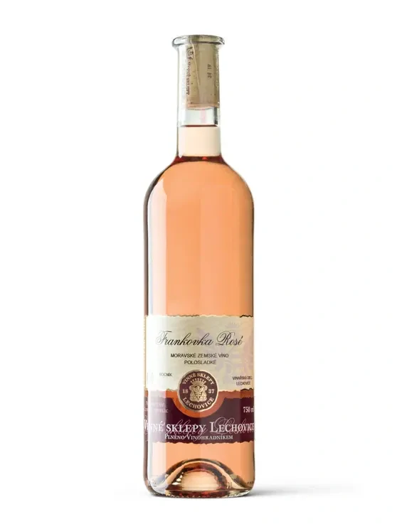 Frankovka rosé ,2022, MZV, polosladké, Lechovice, 0,75l