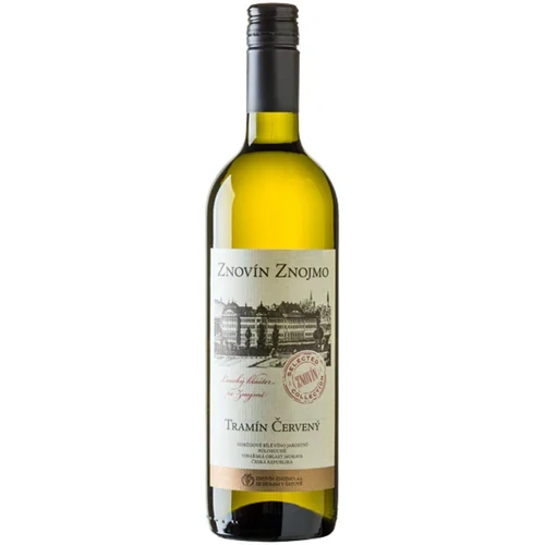 Tramín červený, jakostní víno, polosuché, Znovín, 0,75l