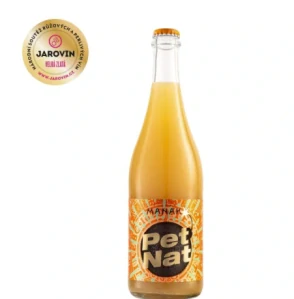 Pet Nat, 2024, přírodně perlivé víno, Maňák, 0,75l