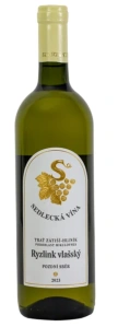 Ryzlink vlašský, 2025, pozdní sběr, suché, Sedlec, 0,75l