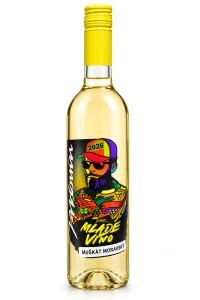 Mladé Muškát Moravský, 2026, MZV, polosuché, Pavlovín, 0,75l