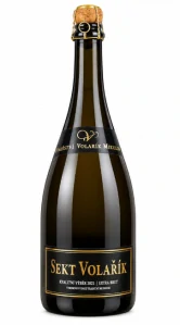Sekt Ryzlink vlašský, 2021, Extra brut, Volařík, 0,75l