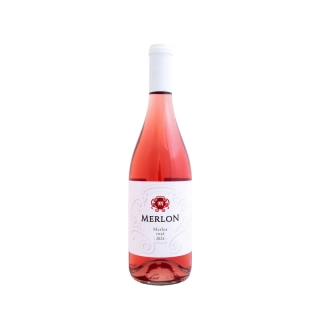 Merlot rosé, 2024, MZV, polosuché, fresh, Merlon, 0,75l