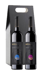 Dárkové balení Merul Reserva 2 ks, barrique, Rumelia (dárkové balení)