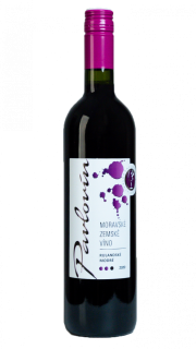 Rulandské modré, 2023, zemské, suché, Pavlovín, 750 ml