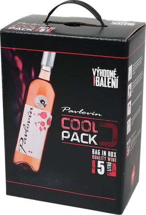 Cool Back Cabernet Sauvignon rosé 5l, 2024, polosladké, Pavlovín, 5 l (bag in box)