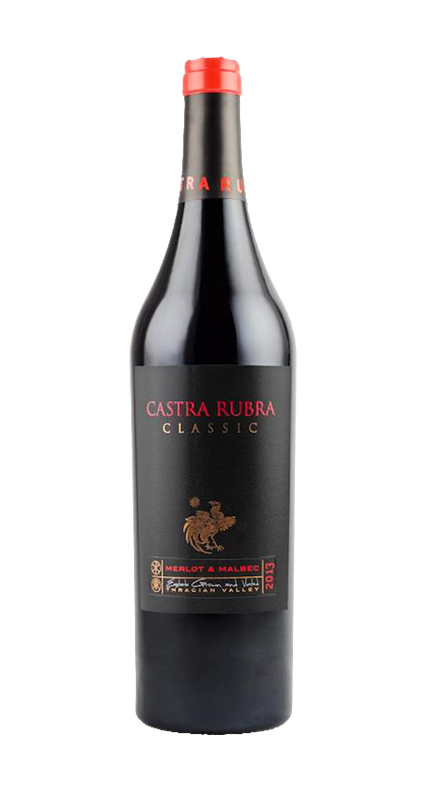 CLASSIC Cab.Sauvignon&Merlot, 2023, suché, Castra Rubra & T-Wines (Telish), 0,75 l