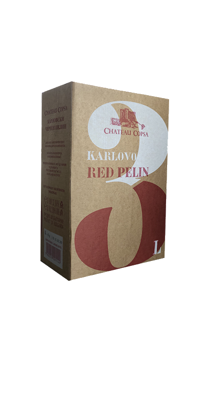 Red Pelin BiB 3 l, 2021, Chateau Copsa, 3 l (bag in box)