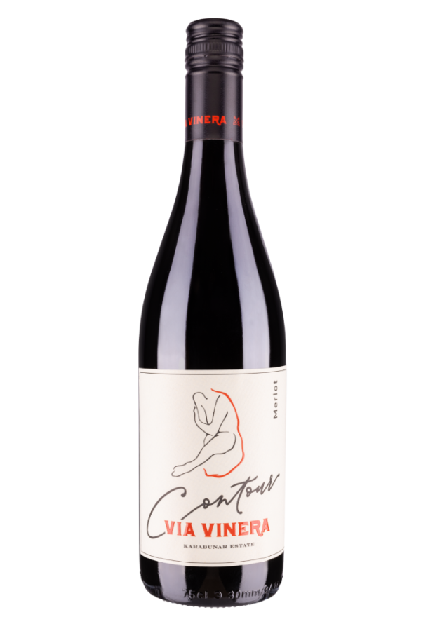 CONTOUR Merlot & Syrah, 2019, suché, Via Vinera, 750 ml